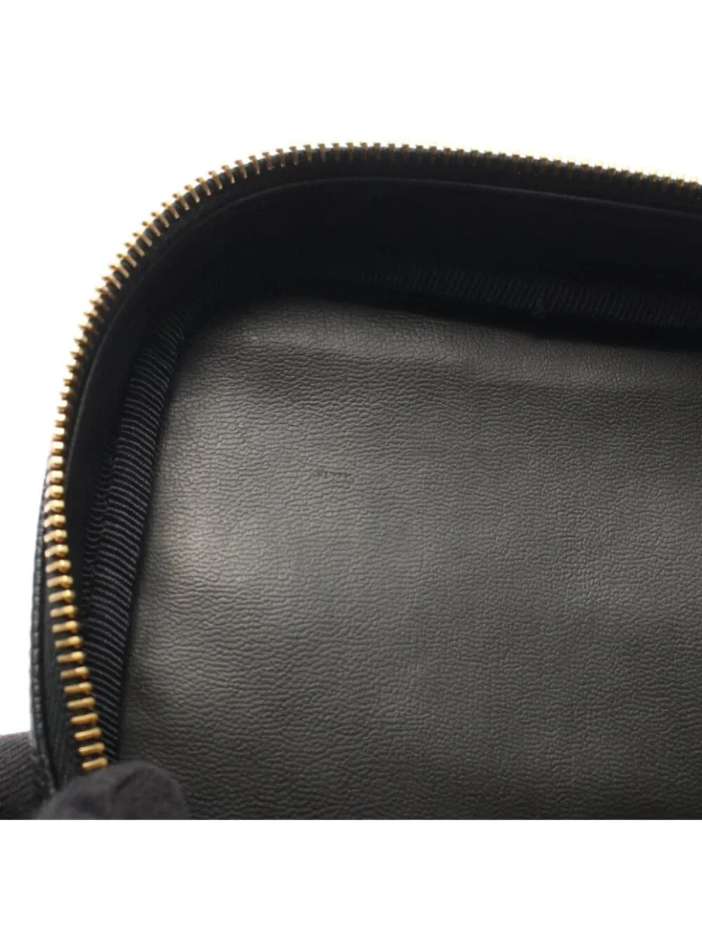 Chanel Handbag CC Logo Black Caviar Leather